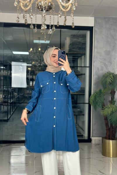 Özlem Tunik-Mavi Mavi